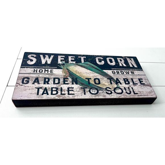 Primitives by Kathy Sign - Sweet Corn Garden to Table Home Grown Table to Soul - Picture 5 of 9